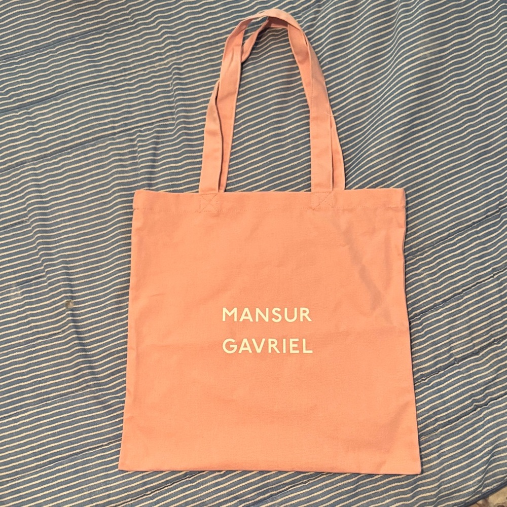 Mansur Gavriel Blush Pink Tote